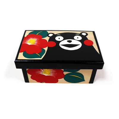 くまモンの花手箱_5号／KE22【住岡郷土玩具製作所】