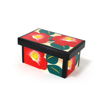 花手箱_3号／木【住岡郷土玩具製作所】