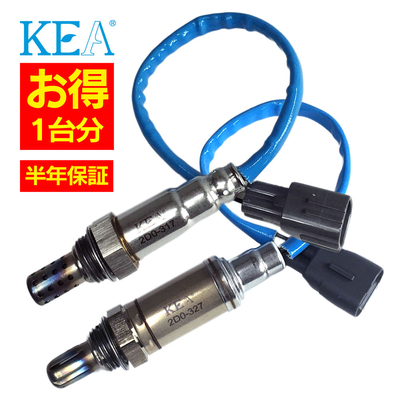 2本セット割 KEA  O2センサー 1台分セット YRV M201G 2D0-317 2D0-327 89465-97404 89465-97410
