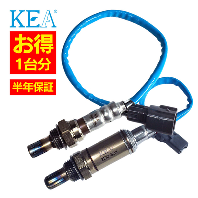 2本セット割 KEA  O2センサー 1台分セット ミラ L250V L260V L250S 2D0-334 2D0-331 89465-97210 89465-97222