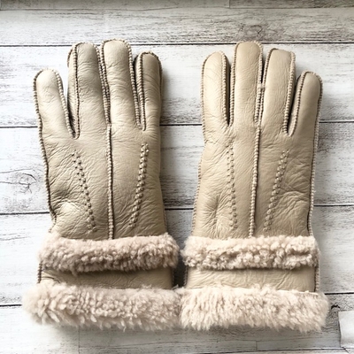 レディース　ムートン手袋