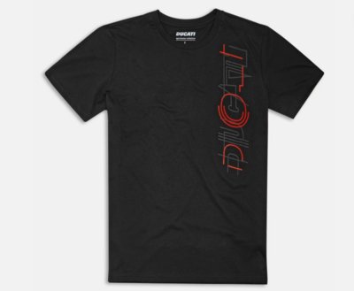 ｼｮｰﾄｽﾘｰﾌﾞ Tｼｬﾂ SKYLINE   BLK 　Mサイズ