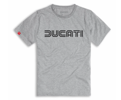 DUCATIANA '80 GREY ｼｮｰﾄｽﾘｰﾌﾞ Tｼｬﾂ 
