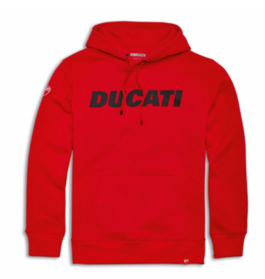 DUCATIANA ｽｳｪｯﾄｼｬﾂ ﾌｰﾄﾞ付ｷ RED