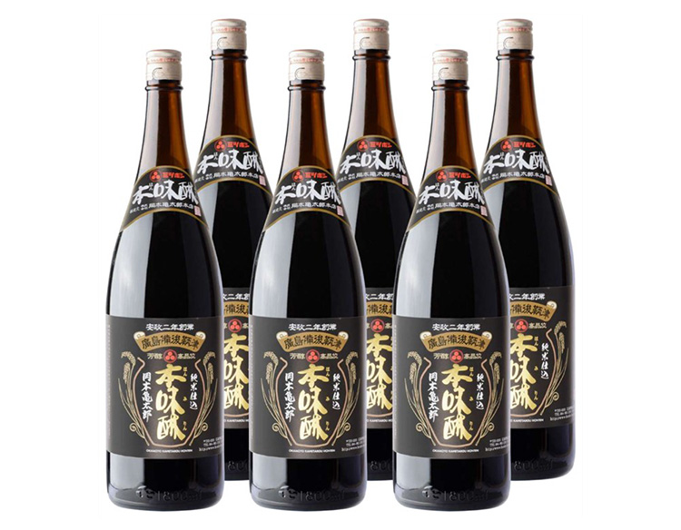 純米仕込本味醂『岡本亀太郎』 1,800ml 1ケース（6本）