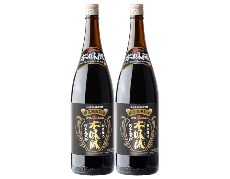 純米仕込本味醂『岡本亀太郎』 1,800ml ２本
