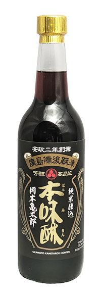 純米仕込本味醂『岡本亀太郎』 600ml