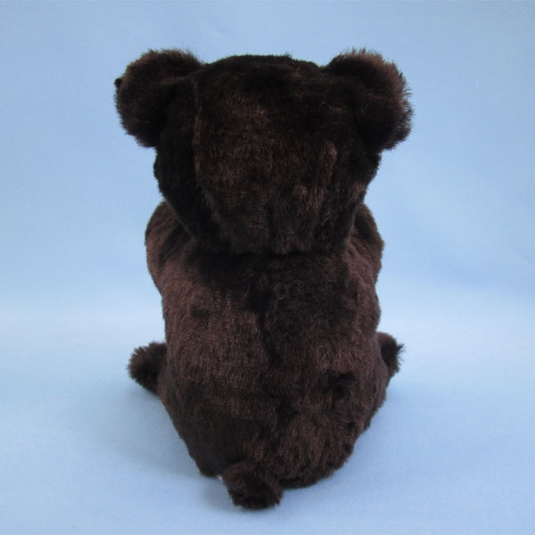 ヴィンテージテディベア　ダークブラウンクマぬいぐるみ パフィー くま テディベア クマのぬいぐるみ ダークブラウン
