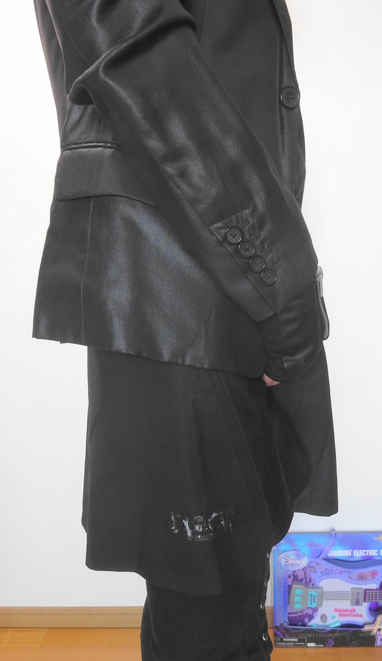 フレアスカート 黒 ゴールドジッパー上げ Musium Div メンズ ユニセックス スカート男子 ヴィジュアル系 ビジュアル系 ｖ系 パンク ロック インポート メンズスカート バンド衣装 ｖ系レザーカンパニー