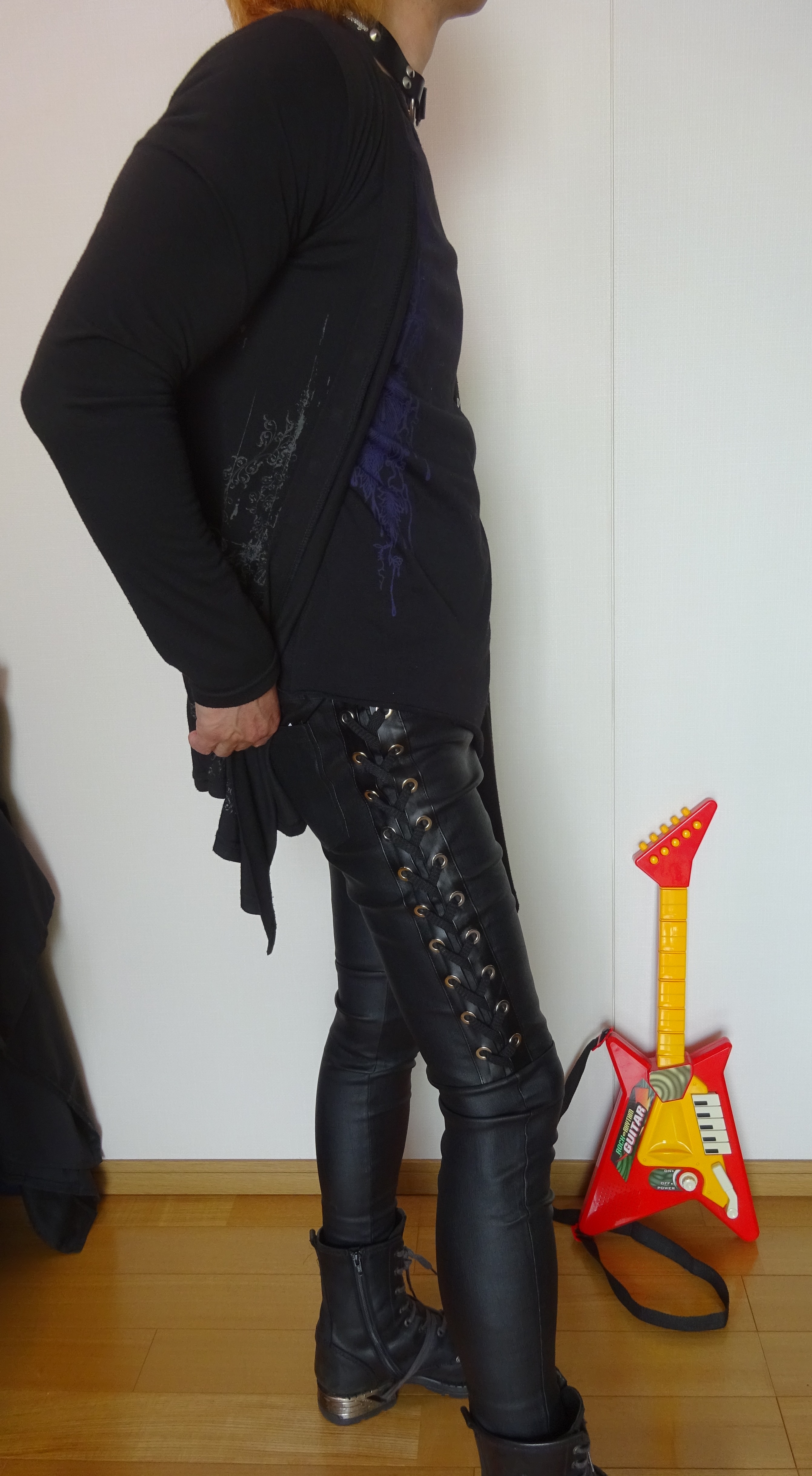 スピンドル フェイクレザー レギンスパンツ 黒 光沢 シャイニー メンズ ユニセックス ヴィジュアル系 ビジュアル系 ｖ系 モード系 パンク ロック ｐｖｃ インポート タイト ｐｕ 衣装 ｖ系レザーカンパニー