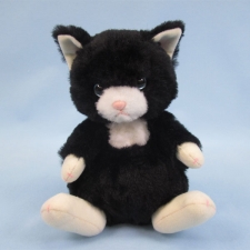 仔ネコのルーキーズ S ブラック ねこ ネコのぬいぐるみ にゃんぱく