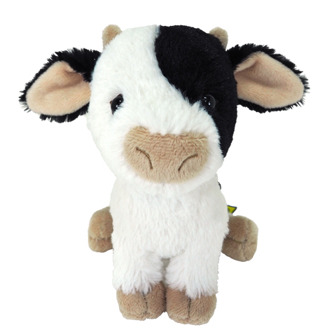 新品 中嶋製作所 ウシぬいぐるみ レトロ 2021年 令和3年 干支のぬいぐるみ 丑年 ウシのぬいぐるみ 牛 黒 レトロ