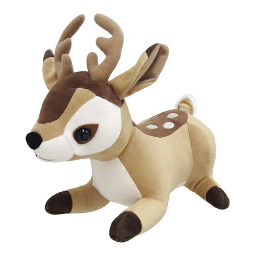 オスジカ りくのなかまたち シカのぬいぐるみ 鹿のぬいぐるみ オジカ 雄鹿 牡鹿 普通の動物のぬいぐるみ 動物らしいぬいぐるみ 大人のぬいぐるみ ぬいぐるみ男子 ｖ系レザーカンパニー