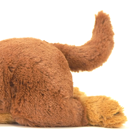 ひざわんこ S ミニチュアダックス RBR レッドブラウン ぬいぐるみ