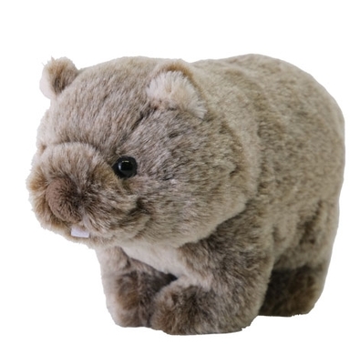 フラッフィーズ　fluffies ぬいぐるみ(S)　ウォンバットのぬいぐるみ　癒し系　ふかふか　可愛い　ぬいぐるみ男子　おとなのぬいぐるみ　ご自宅用