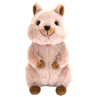 フラッフィーズ　クオッカ　M　クオッカのぬいぐるみ　世界一幸せな動物　クオッカ　癒し系　ふかふか　可愛い　ぬいぐるみ男子　おとなのぬいぐるみ　ご自宅用