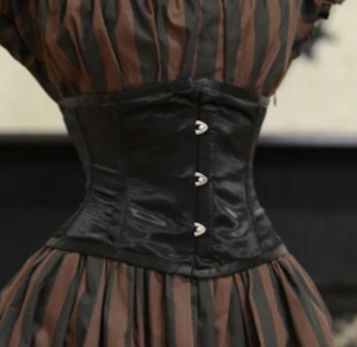 サテンコルセット　V系コルセット　メンズコルセット　ウエストベルト　ファッションコルセット　ユニセックス　ヴィジュアル系　ビジュアル系　パンク　ロック　インポート