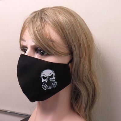 Ｖ系　パンクスタイル　黒マスク　ガスマスクのスカル　カラスマスク　おしゃれなマスク　ファッションマスク　かっこいいマスク　ユニセックス　ヴィジュアル系　ビジュアル系　インポート　ゴシック　ロック