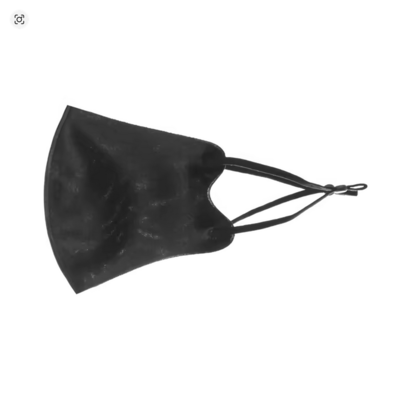 シルクマスク　サテンマスク　イヤーストラップ　フェイクレザーマスク　黒マスク　Ｖ系　光沢　薄手　ファッションマスク　洗えるマスク　ユニセックス　ヴィジュアル系　ビジュアル系　モード系　ゴシック
