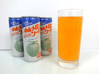 飲む富良野メロン！北海道富良野【中山メロンソーダ】250ml_30本入り箱