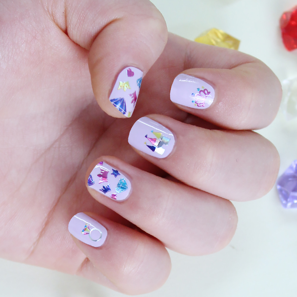 キッズ向けネイルシール Princess Gelica ハッピーキャッスル tsubasaオンライン キッズ向けネイルシール Princess Gelica ハッピーキャッスル tsubasaオンライン