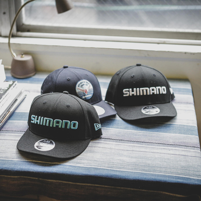 NEW ERA ニューエラSHIMANO ロゴキャップ 9FIFTY ブラック NEWERA × SHIMANO [LP9FIFTY] – Black/White | シマノショップ