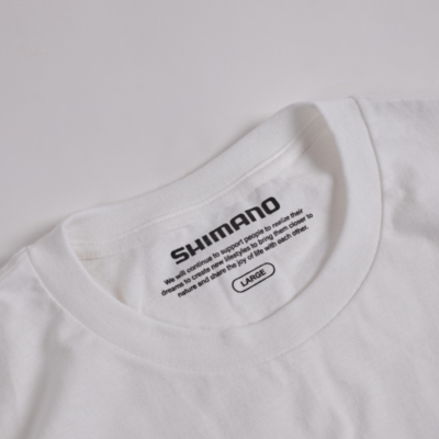 ジョースタイル シマノ エギンガー Tシャツ 白 JOESTYLE セフィア　T ジョースタイル シマノ エギンガー Tシャツ 白 JOESTYLE