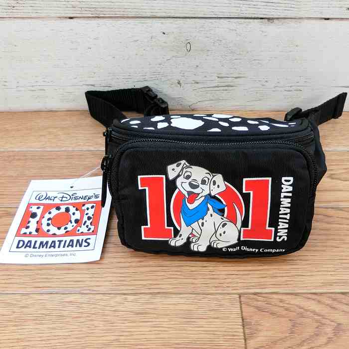 ディズニー 通販 101匹わんちゃん ウエストポーチ Sサイズ 無料ギフトラッピング ウエストバッグ バッグ 子ども用 大容量 ギフト お土産 おみやげ 国内メーカー正規品 デッドストック 新品 ウィズマウス