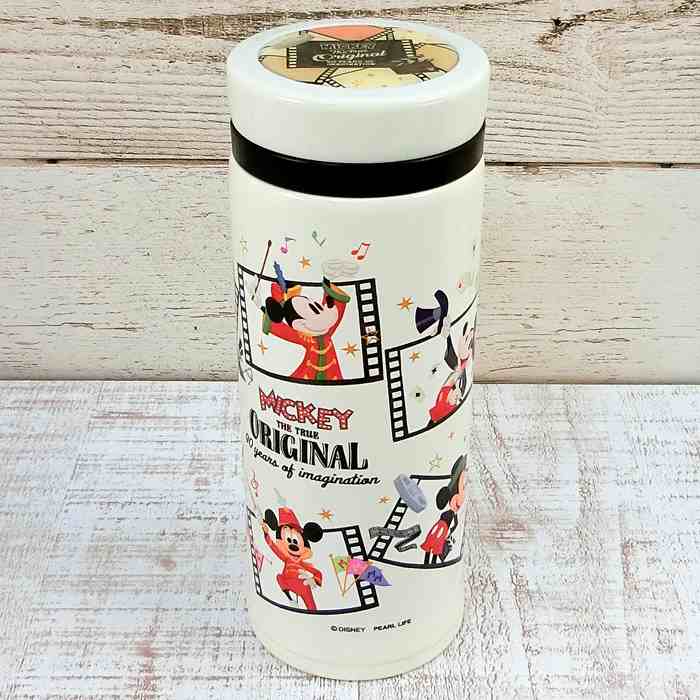 ミッキーマウス　ステンレス製　携帯魔法瓶 ディズニーミッキーマウス 90周年 ステンレス製 携帯魔法瓶 350
