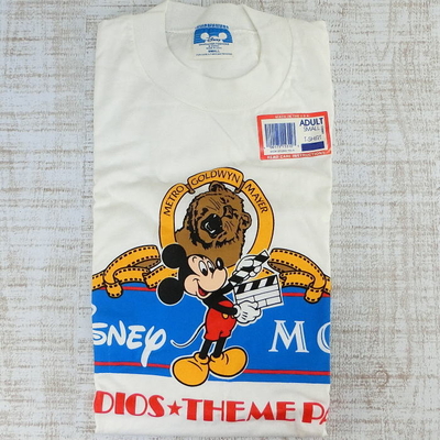 ウォルト ディズニーワールド リゾート 限定 MGM スタジオ Tシャツ 【Sサイズ】 新品・未使用 ミッキーマウス 旧ロ WDW ミッキー お土産 水筒 ディズニーハリウッドスタジオ