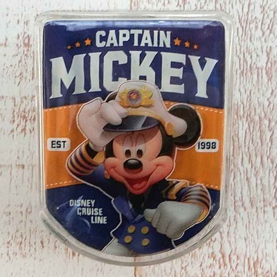 ディズニー クルーズライン 乗船者 限定 マグネット クリップ キャプテンミッキー おみやげ お土産 無料ギフトラッピング DCL フロリダ おみやげ お土産 キャスタウェイケイ 磁石 ミッキーマウス