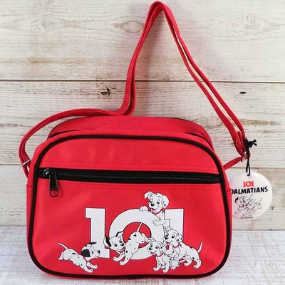【 デッドストック 】 ディズニー 通販 国内正規品 101匹 わんちゃん ショルダーバッグ 新品 【赤】 名札付き 無料 ギフト ラッピング お土産 おみやげ ショルダー バッグ ワンオーワン