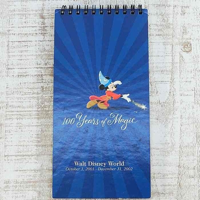 ウォルト ディズニーワールド リゾート メディア 限定 wdwnews.com ウォルト 100周年 記念 メモ ディズニー 通販 WDW ミッキー 報道限定 非売品 1点のみ メモ フロリダ