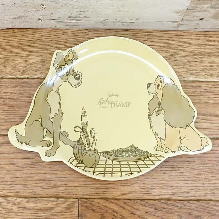 ディズニー 通販 わけあり アウトレット わんわん物語 パスタプレート
