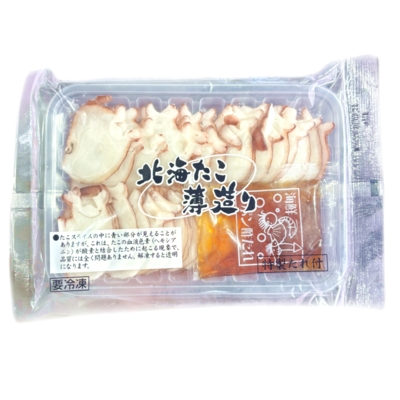 【100】北海たこ薄造り　80ｇ