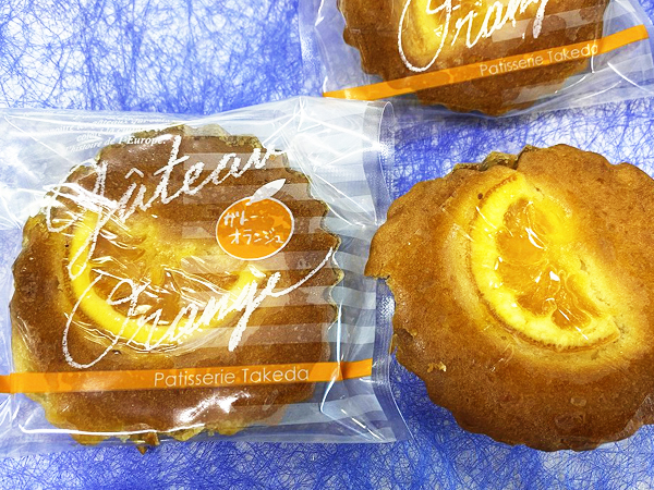 たけだの贈り物（ 日立カステラとオレンジケーキ、洋風焼き菓子の
