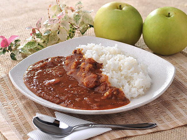 二十世紀梨カレー レトルトパック（1パック180g(1人前)入） | 梨一筋