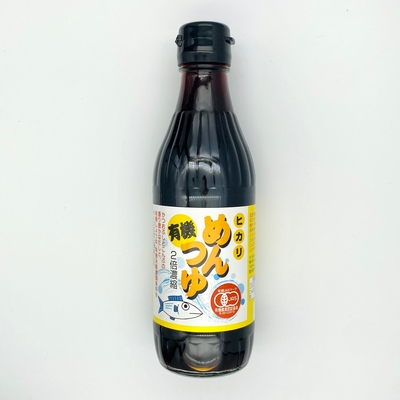 ヒカリ　有機めんつゆ　300ml
