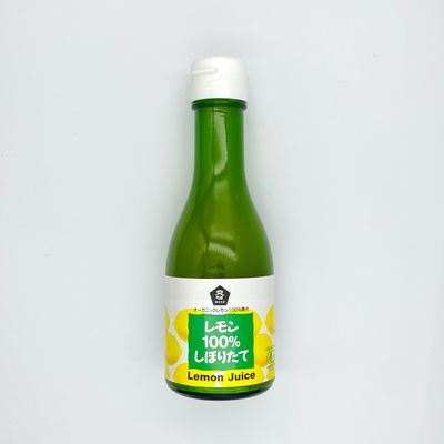 有機レモン果汁 　180ml