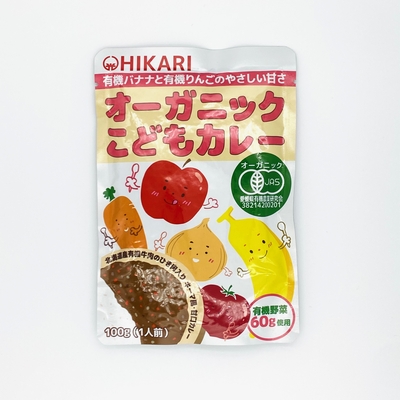 ヒカリ　オーガニックこどもカレー　100g