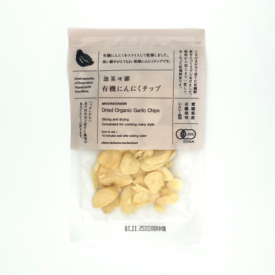 有機乾燥にんにくスライス(無茶々園)　20g
