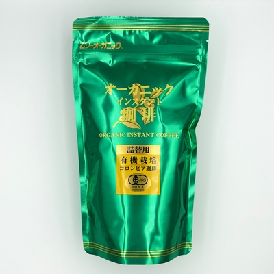 オーガニックインスタント珈琲(ムソーオーガニック)　85g