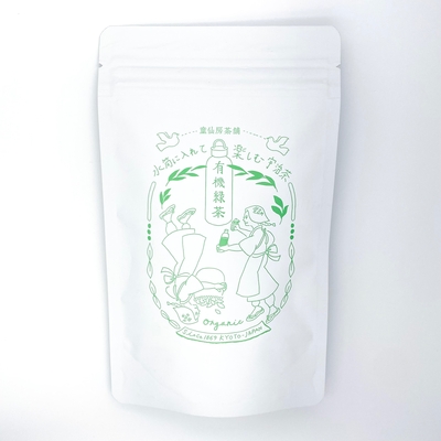 水筒に入れて楽しむ宇治茶　有機緑茶　18g(3g×6p)
