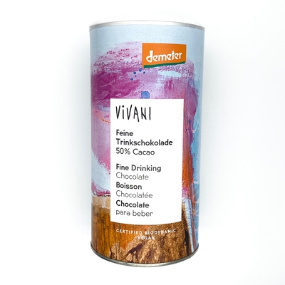 VIVANI　オーガニックドリンキングチョコレートパウダー　300g