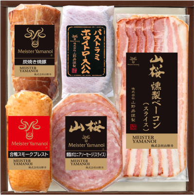 【マイスター山野井】炭焼き焼豚と合鴨セット