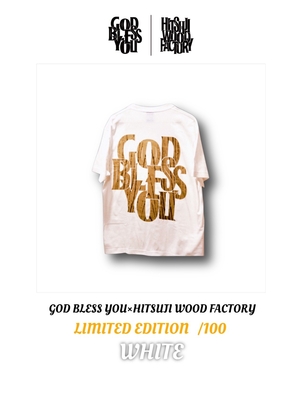 GODBLESSYOU xHITSUJIWOODFACTORY　羊靴会議イベントTシャツ
