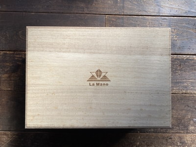 桐箱-藍と草木の型染鯉のぼり用【単品・桐箱のみ】