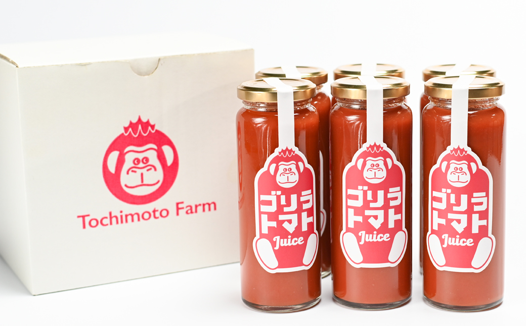 13：ゴリラトマトジュース （180ml）6本入り | 杤本農園