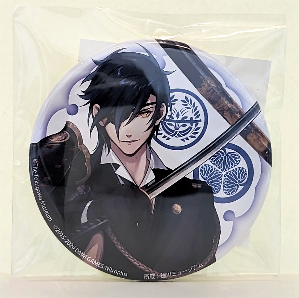 刀剣乱舞 徳川美術館 時をかける名刀 伯仲 メタル缶バッジ 刀剣乱舞 徳川美術館 時をかける名刀 伯仲 メタル缶バッジ