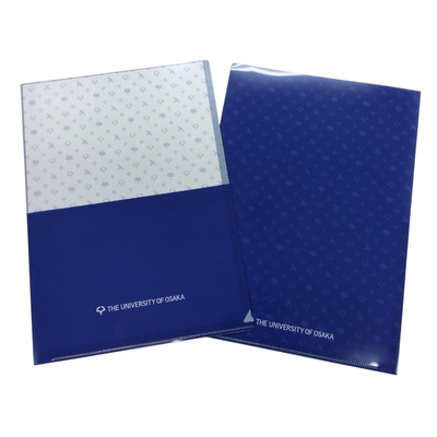 クリアホルダー　学章